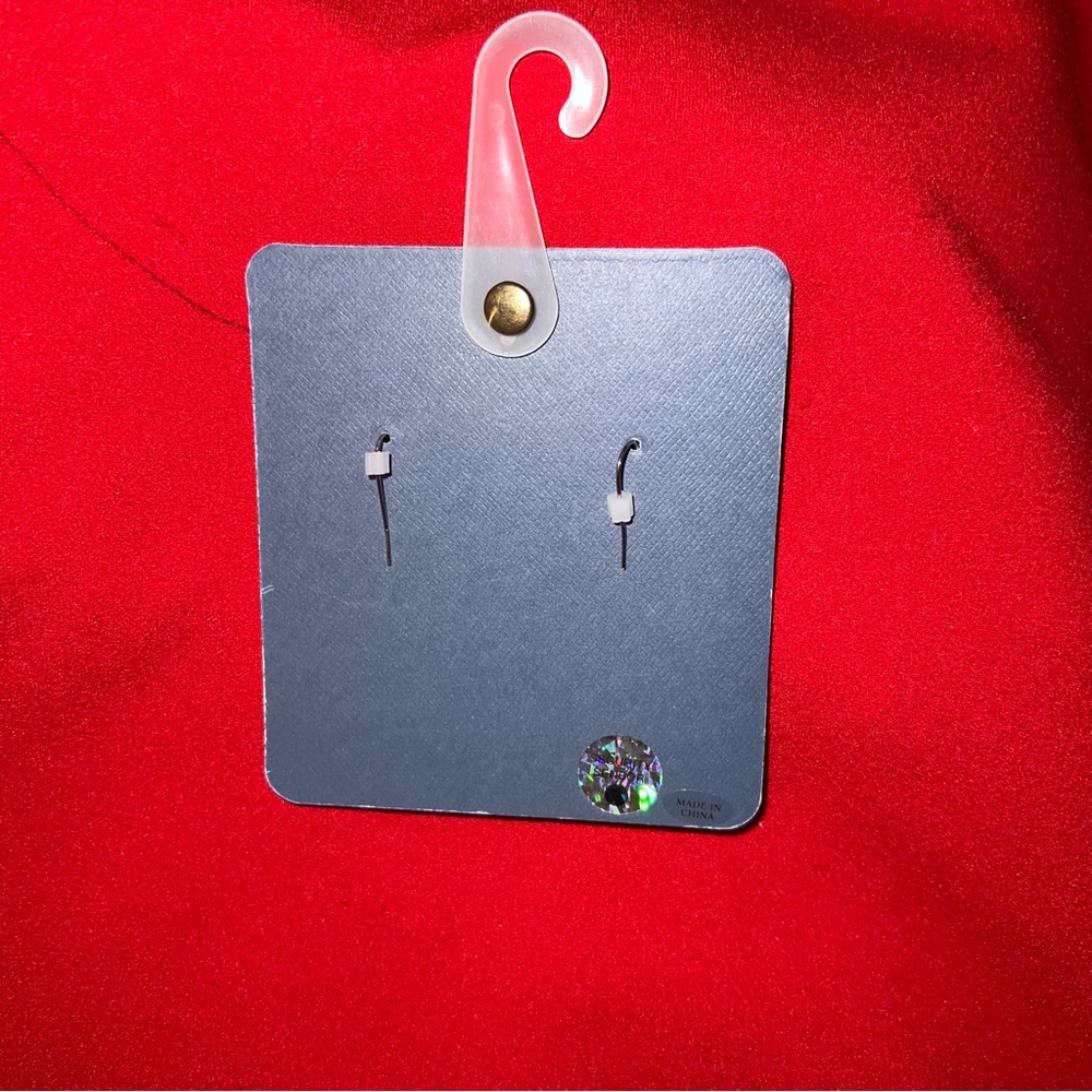 Genuine Shell Drop Statement Earrings (Nickel Fre… - image 4